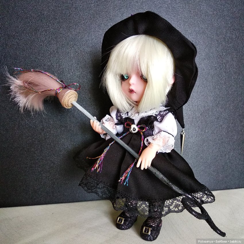 Маленькая ведьмочка — Куклы Baboliy (Баболи (фото 7)