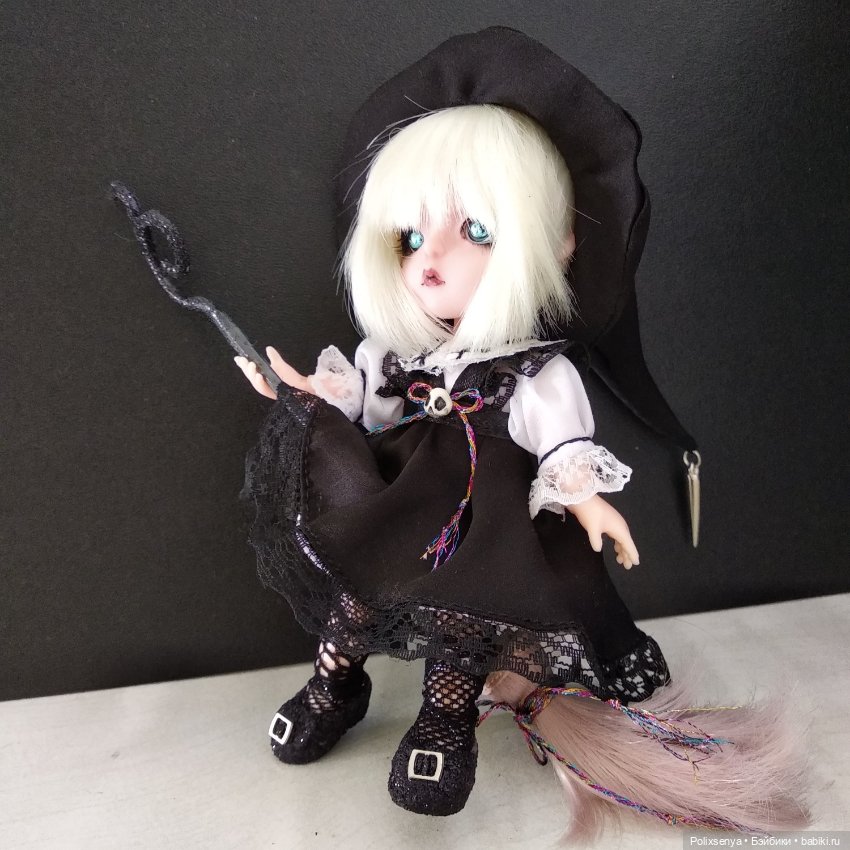 Маленькая ведьмочка — Куклы Baboliy (Баболи (фото 8)