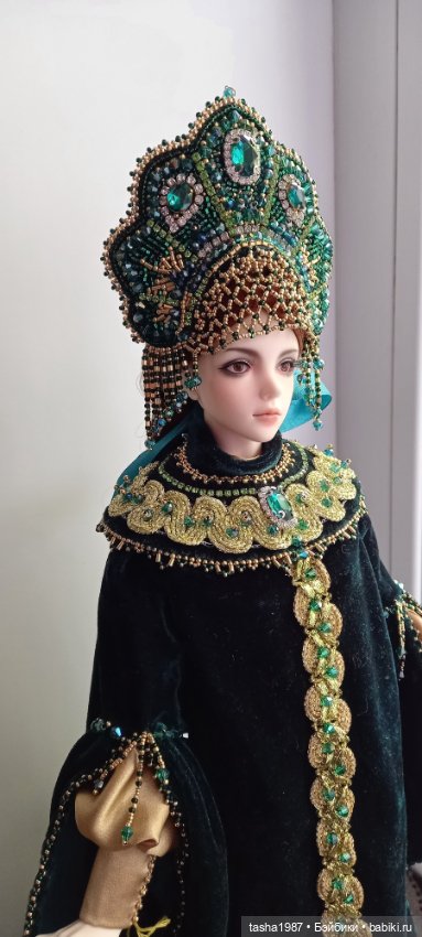 Наряд княжны — Одежда и обувь для кукол BJD (БЖД): 1/3 (фото 3)