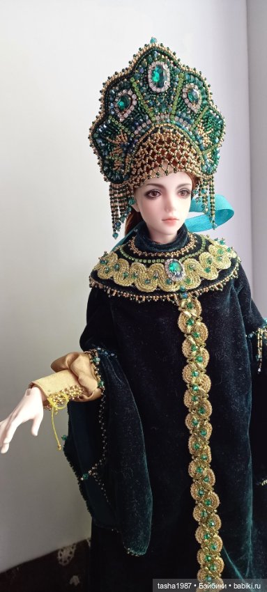 Наряд княжны — Одежда и обувь для кукол BJD (БЖД): 1/3 (фото 5)