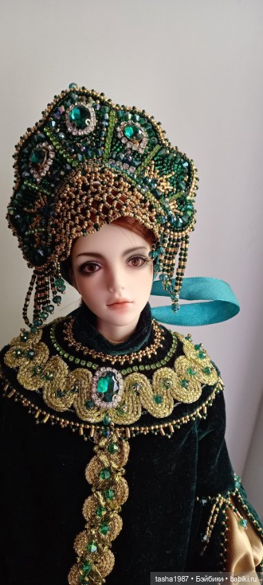 Наряд княжны — Одежда и обувь для кукол BJD (БЖД): 1/3 (фото 6)