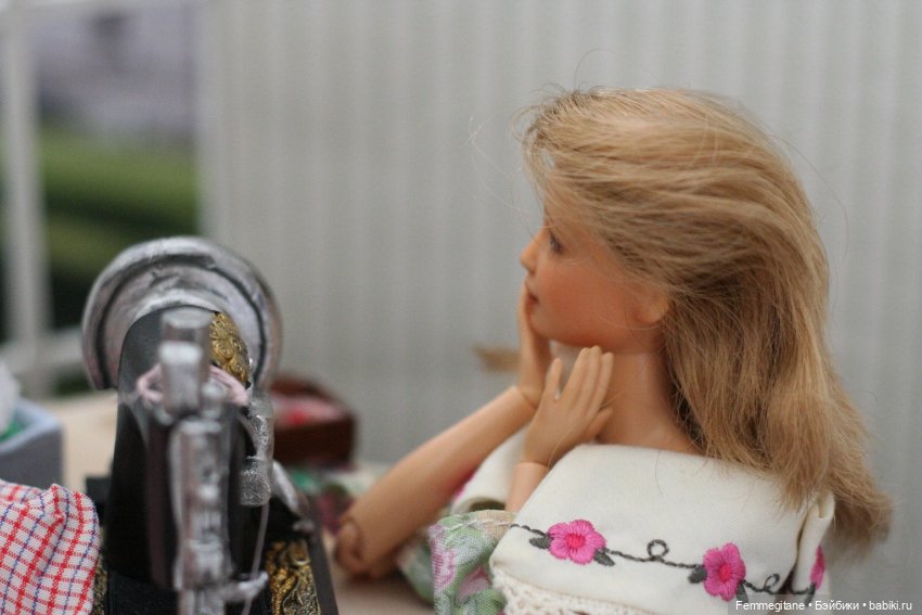 Мечтательная пани — ООАК и кастом Барби (Barbie): репейнт