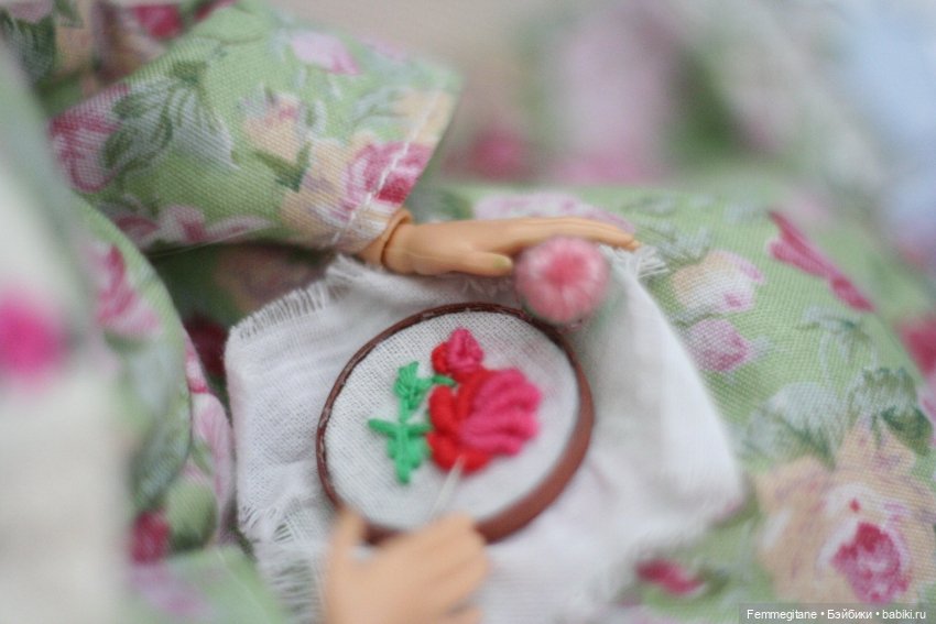 Мечтательная пани — ООАК и кастом Барби (Barbie): репейнт (фото 4)