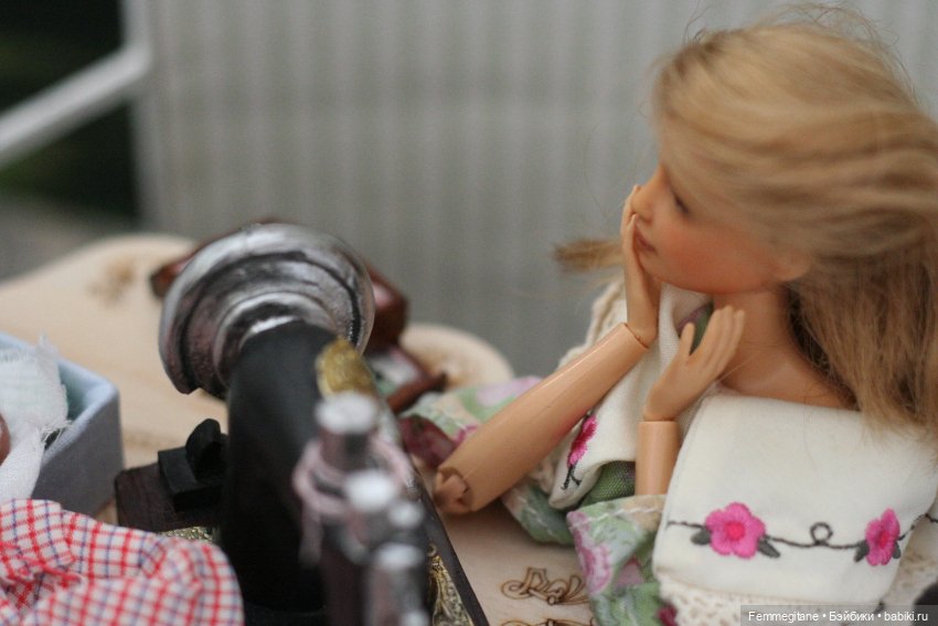 Мечтательная пани — ООАК и кастом Барби (Barbie): репейнт