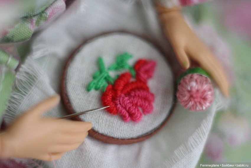 Мечтательная пани — ООАК и кастом Барби (Barbie): репейнт (фото 2)