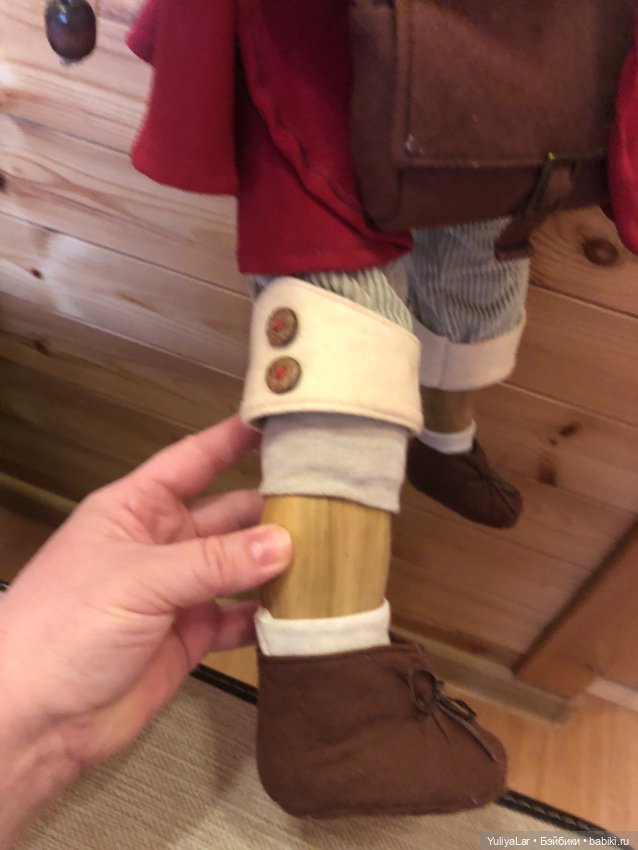 Марионетка Пиноккио — Авторские куклы из дерева (фото 4)
