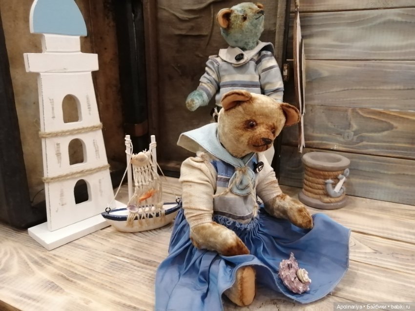 Pauline и Jean-Paul ❤️ — Авторские мишки Тедди и друзья: фото (фото 5)