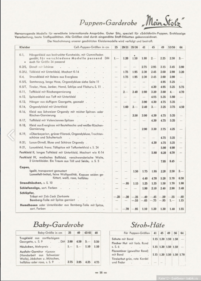 Каталог 1953-1954 Rolf Wernicke KG