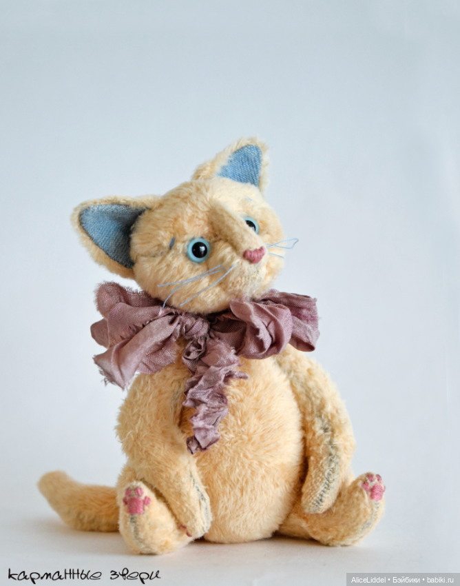 Артур, его котейшество — Авторские мишки Тедди и друзья: фото (фото 3)
