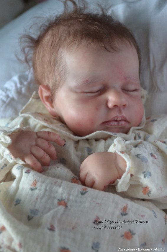 Малышка ЛоуЛоу родилась. Кукла-реборн Анны Морозовой