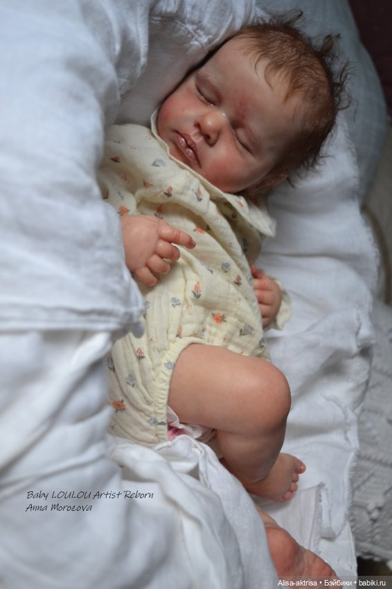 Малышка ЛоуЛоу родилась. Кукла-реборн Анны Морозовой
