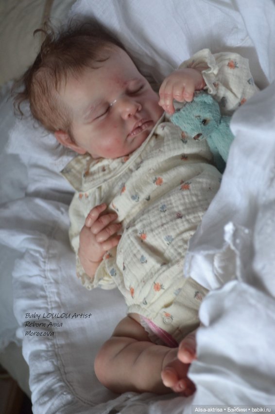 Малышка ЛоуЛоу родилась. Кукла-реборн Анны Морозовой