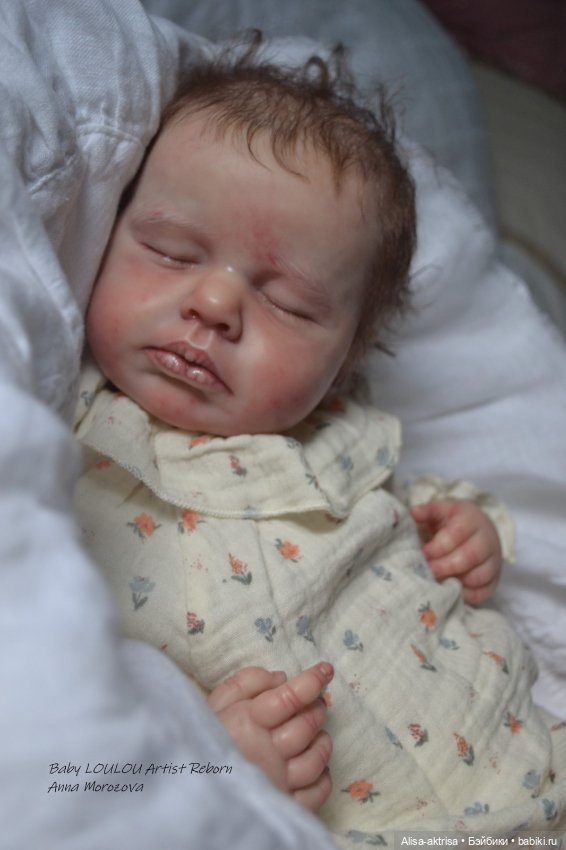 Малышка ЛоуЛоу родилась. Кукла-реборн Анны Морозовой