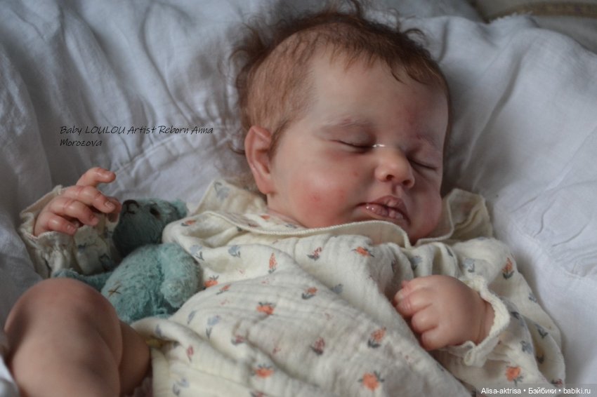 Малышка ЛоуЛоу родилась. Кукла-реборн Анны Морозовой (фото 3)