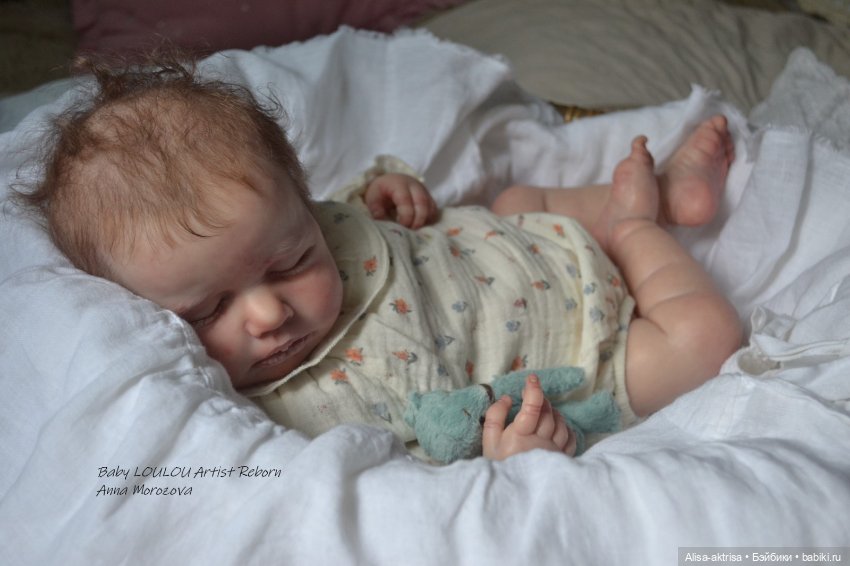 Малышка ЛоуЛоу родилась. Кукла-реборн Анны Морозовой (фото 9)