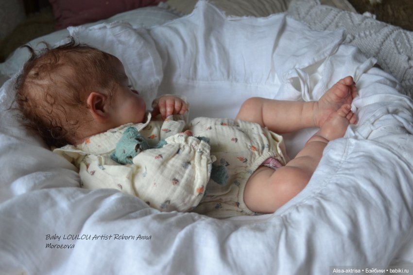 Малышка ЛоуЛоу родилась. Кукла-реборн Анны Морозовой