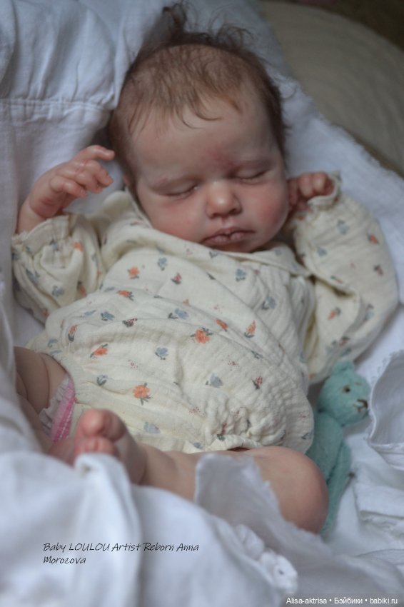 Малышка ЛоуЛоу родилась. Кукла-реборн Анны Морозовой
