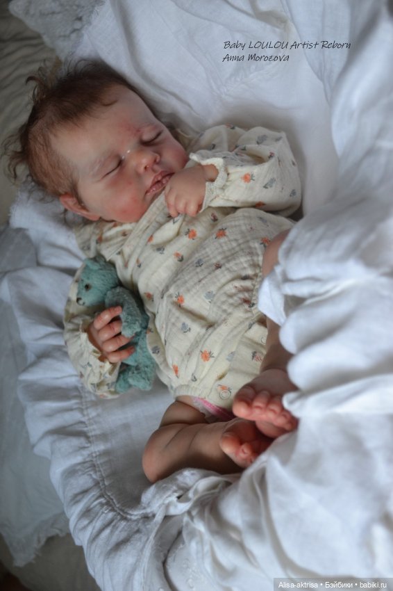 Малышка ЛоуЛоу родилась. Кукла-реборн Анны Морозовой