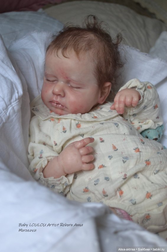 Малышка ЛоуЛоу родилась. Кукла-реборн Анны Морозовой