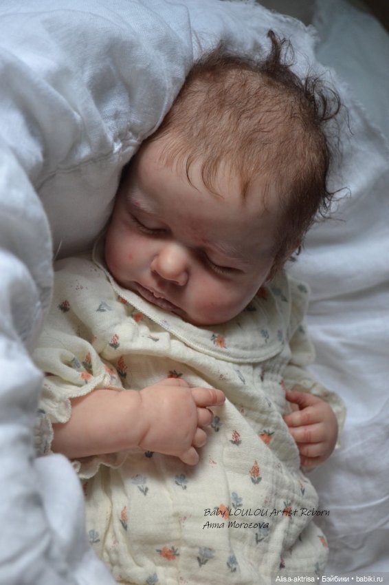 Малышка ЛоуЛоу родилась. Кукла-реборн Анны Морозовой