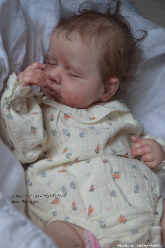 Малышка ЛоуЛоу родилась. Кукла-реборн Анны Морозовой