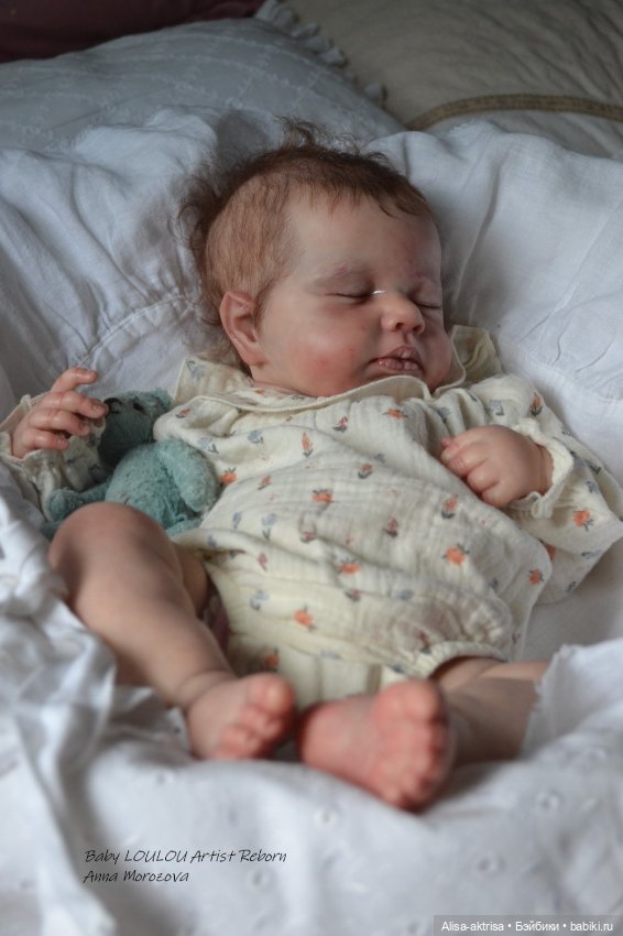 Малышка ЛоуЛоу родилась. Кукла-реборн Анны Морозовой (фото 6)