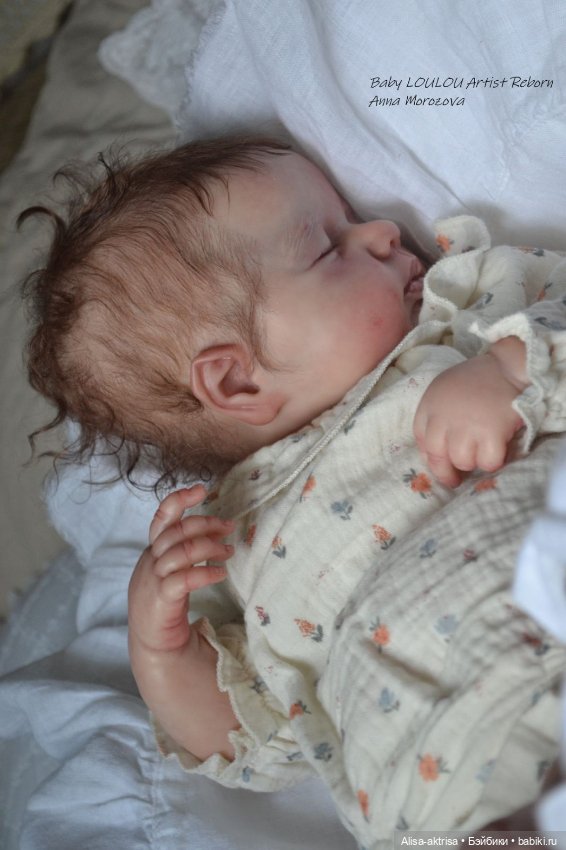 Малышка ЛоуЛоу родилась. Кукла-реборн Анны Морозовой