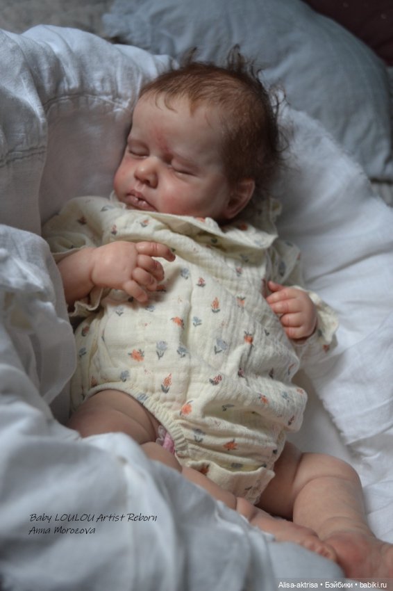 Малышка ЛоуЛоу родилась. Кукла-реборн Анны Морозовой