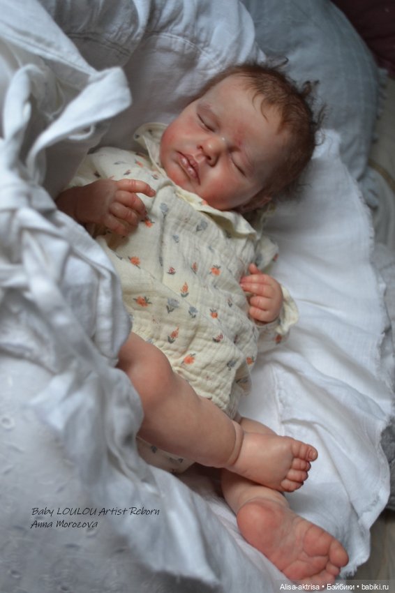 Малышка ЛоуЛоу родилась. Кукла-реборн Анны Морозовой