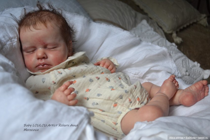 Малышка ЛоуЛоу родилась. Кукла-реборн Анны Морозовой