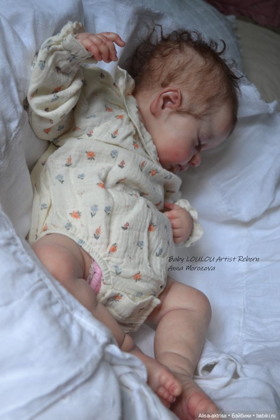 Малышка ЛоуЛоу родилась. Кукла-реборн Анны Морозовой