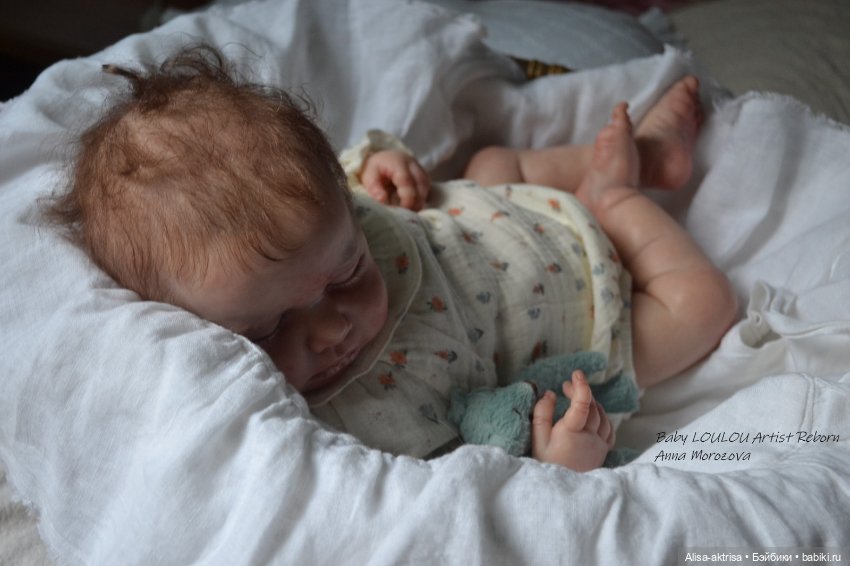 Малышка ЛоуЛоу родилась. Кукла-реборн Анны Морозовой