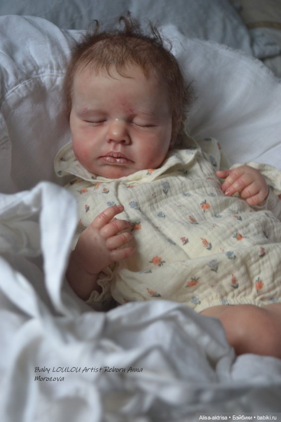Малышка ЛоуЛоу родилась. Кукла-реборн Анны Морозовой