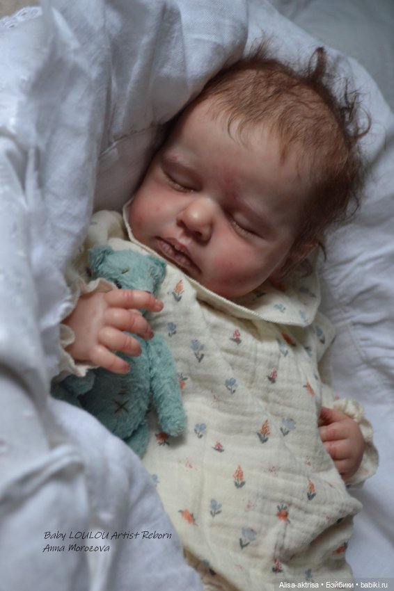 Малышка ЛоуЛоу родилась. Кукла-реборн Анны Морозовой (фото 7)