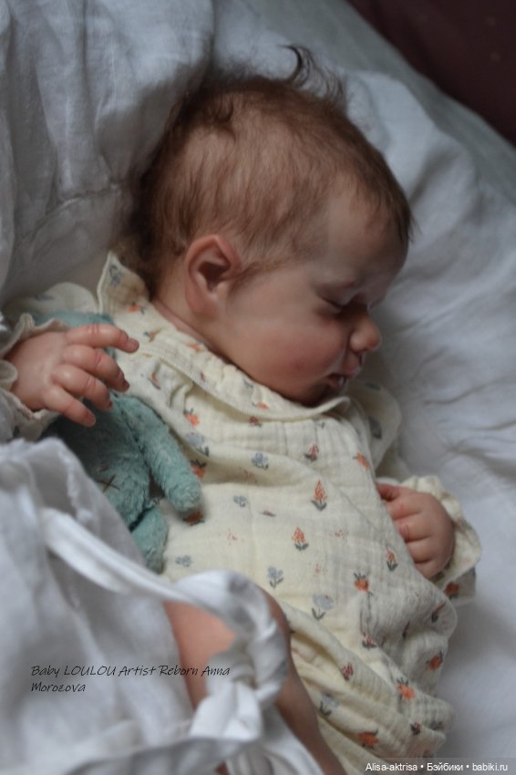 Малышка ЛоуЛоу родилась. Кукла-реборн Анны Морозовой (фото 5)
