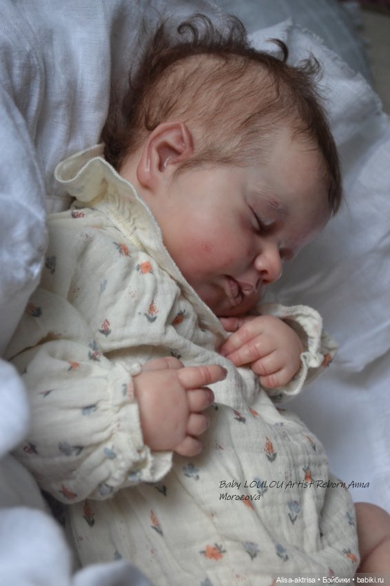 Малышка ЛоуЛоу родилась. Кукла-реборн Анны Морозовой