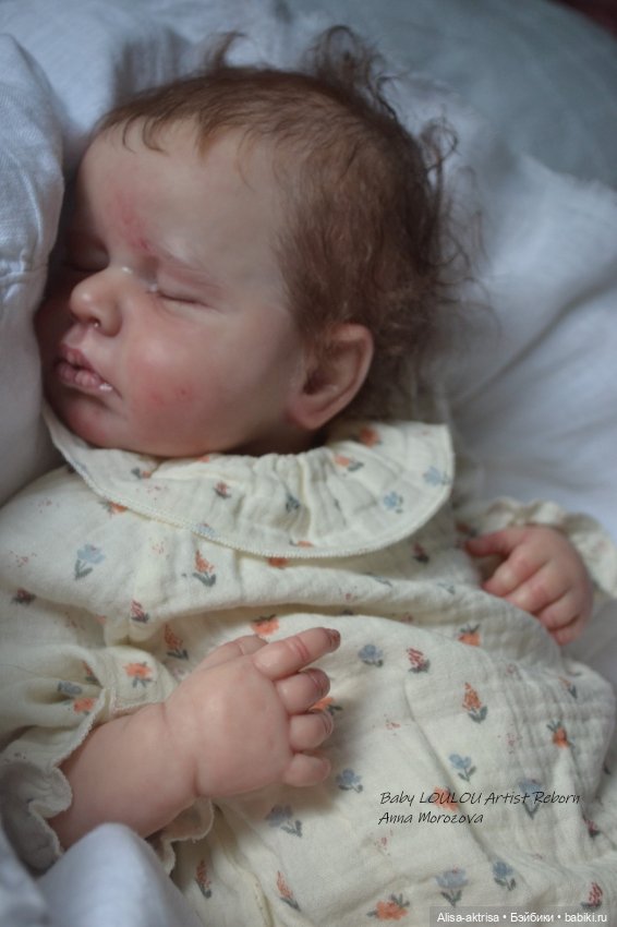 Малышка ЛоуЛоу родилась. Кукла-реборн Анны Морозовой