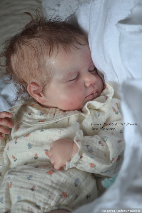Малышка ЛоуЛоу родилась. Кукла-реборн Анны Морозовой