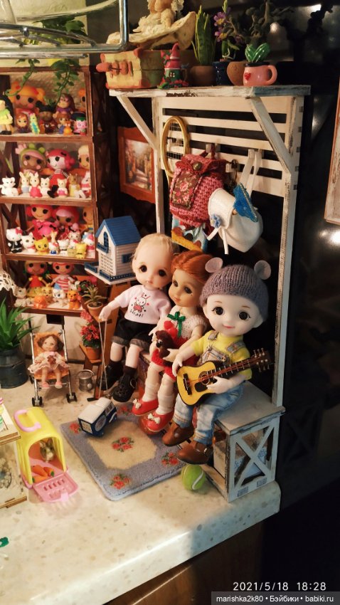 Полка на кухне — Домашние коллекции кукол: фото собраний