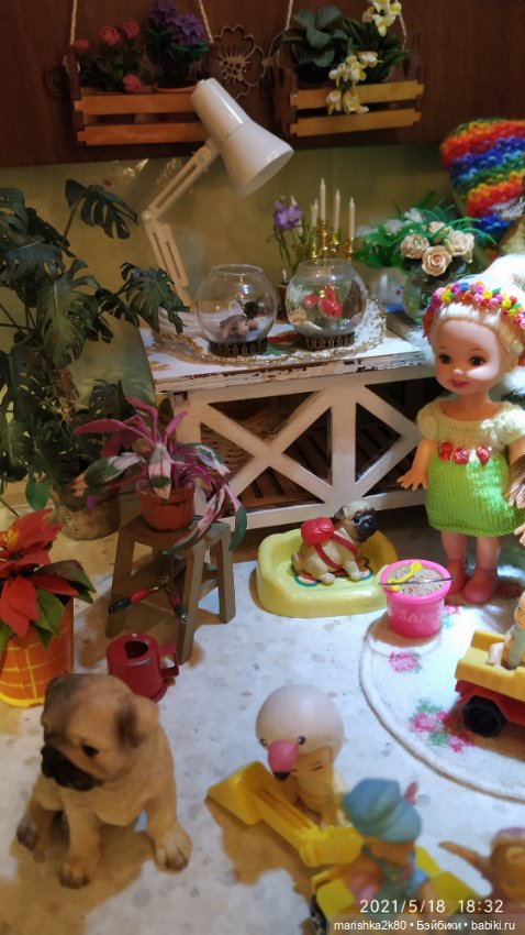 Полка на кухне — Домашние коллекции кукол: фото собраний