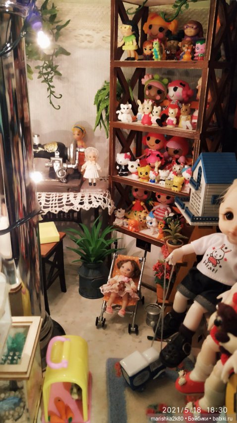 Полка на кухне — Домашние коллекции кукол: фото собраний (фото 5)