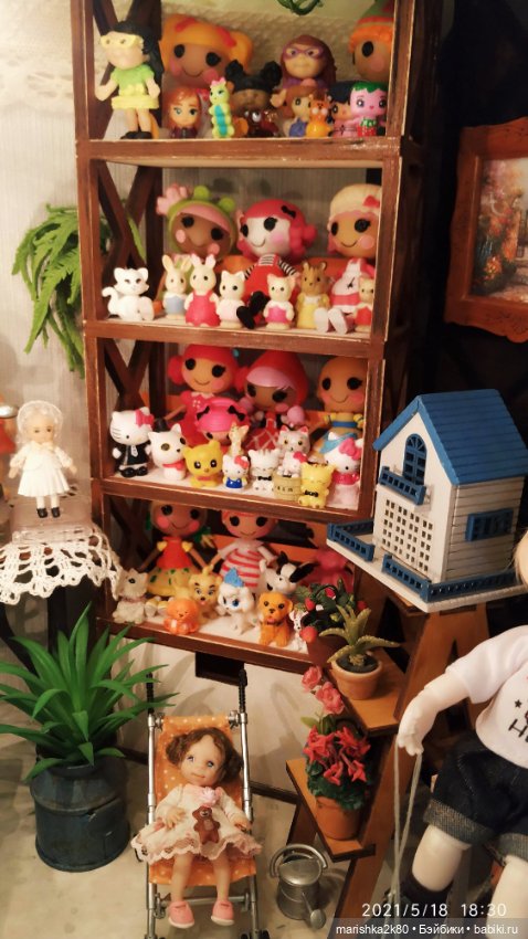 Полка на кухне — Домашние коллекции кукол: фото собраний (фото 6)