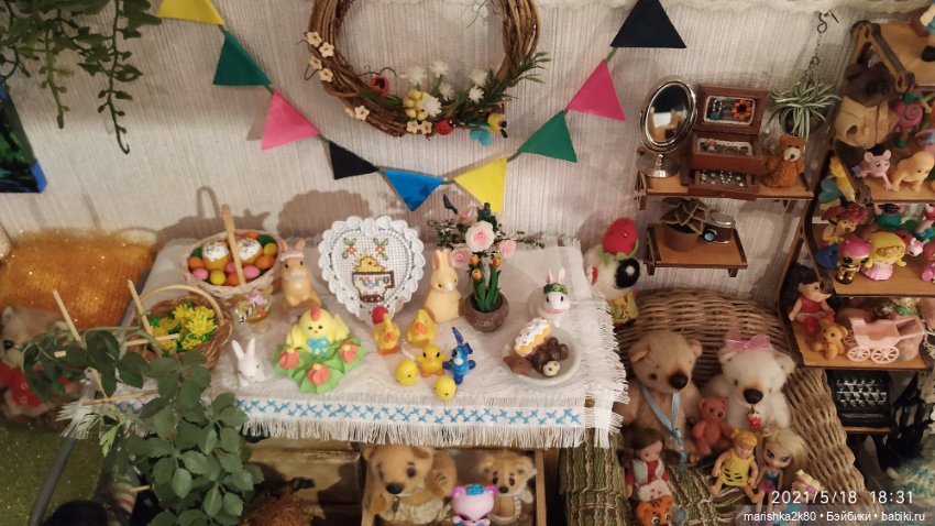 Полка на кухне — Домашние коллекции кукол: фото собраний