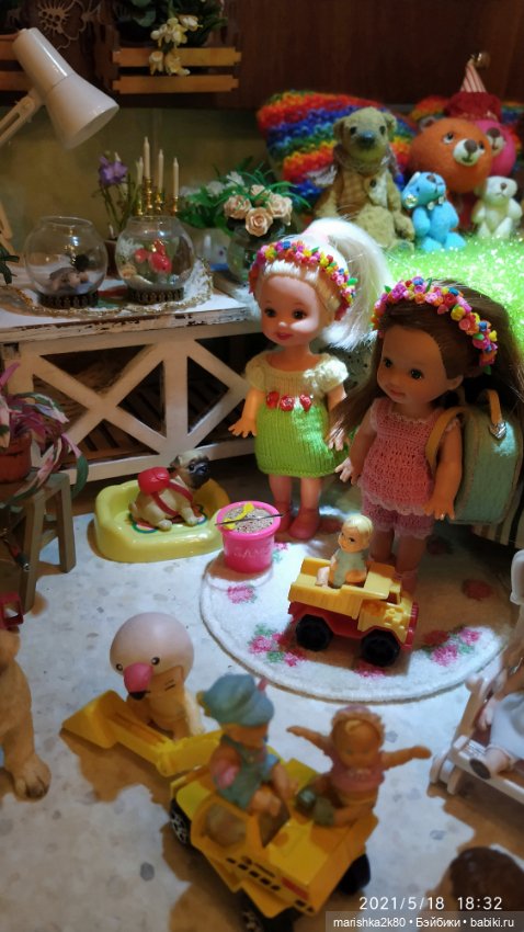 Полка на кухне — Домашние коллекции кукол: фото собраний