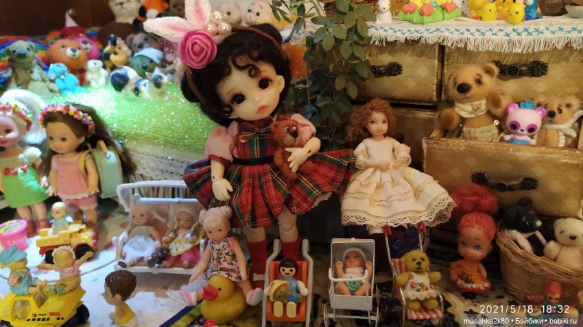 Полка на кухне — Домашние коллекции кукол: фото собраний