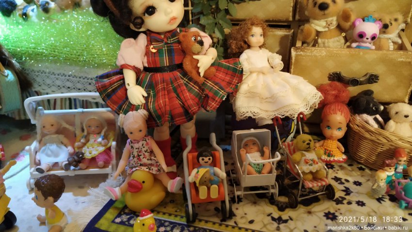 Полка на кухне — Домашние коллекции кукол: фото собраний