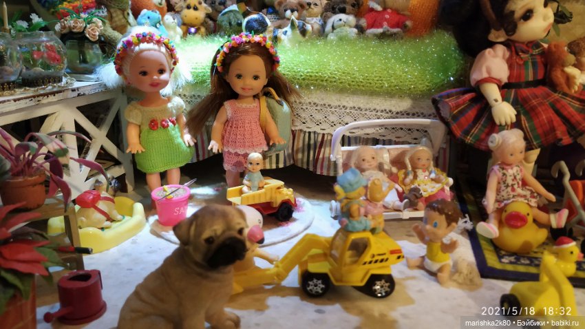 Полка на кухне — Домашние коллекции кукол: фото собраний