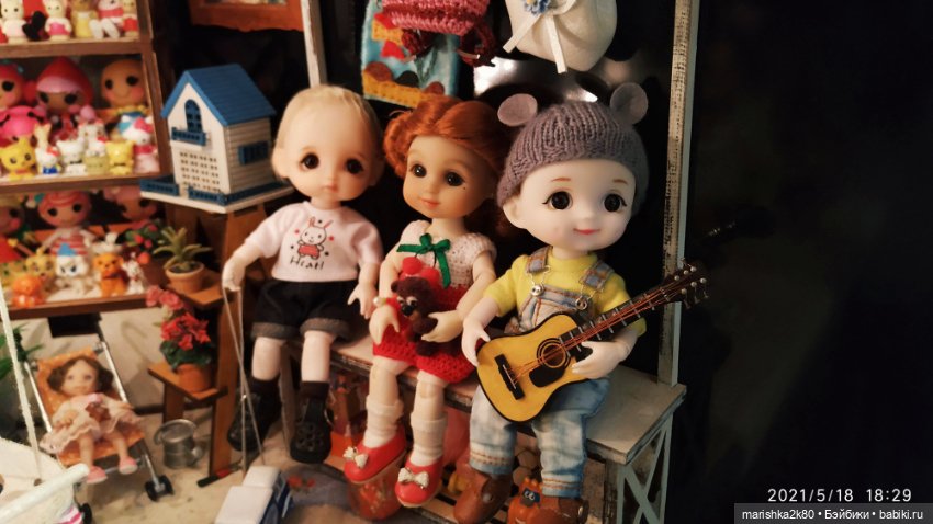 Полка на кухне — Домашние коллекции кукол: фото собраний (фото 3)