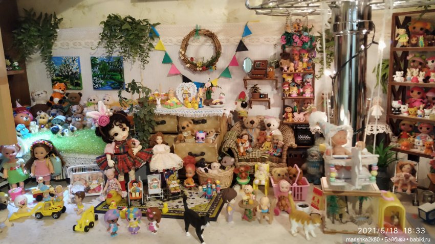 Полка на кухне — Домашние коллекции кукол: фото собраний