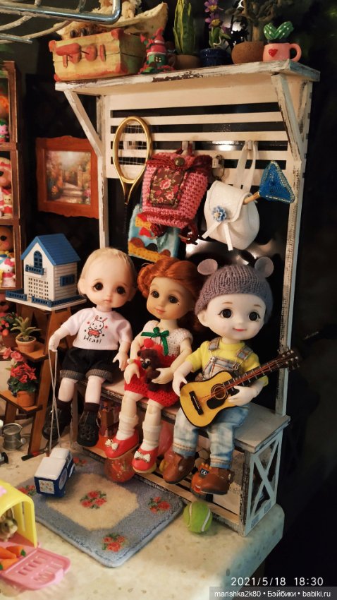 Полка на кухне — Домашние коллекции кукол: фото собраний (фото 4)